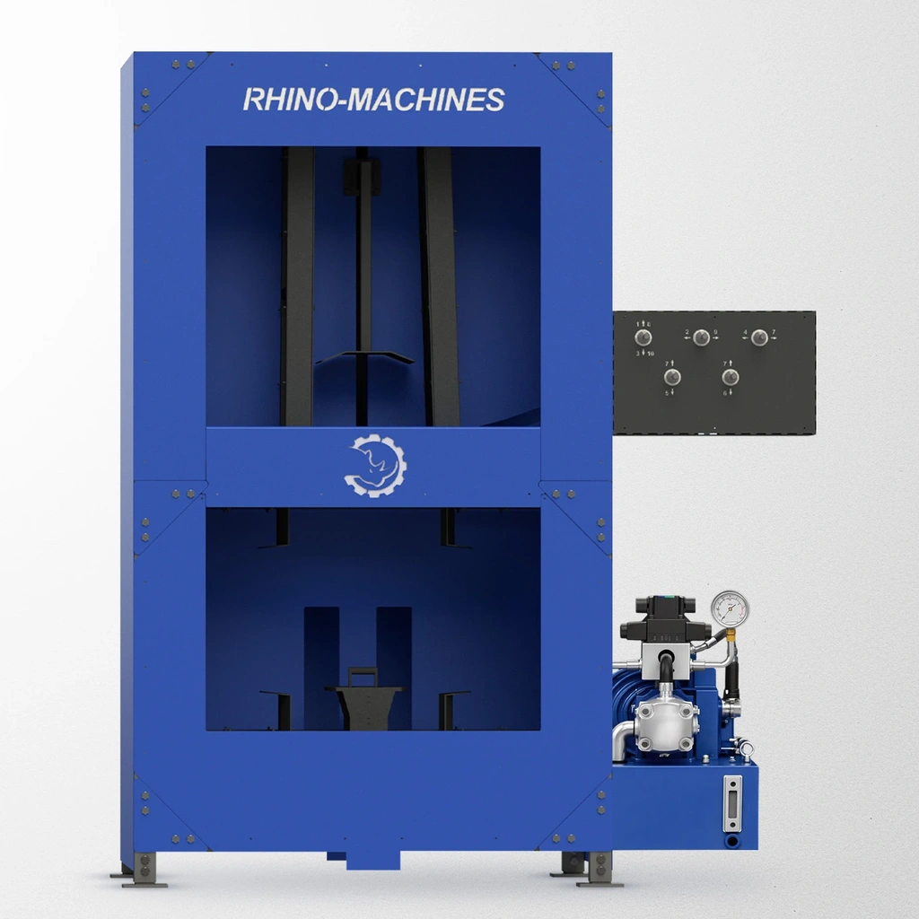 [TRPL-AUTO-HYD] Automatic tire triple machine - Hydraulic